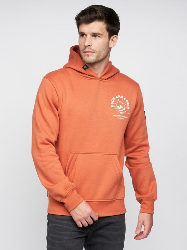 Duck and Cover Lennmore Hoodie - Coral