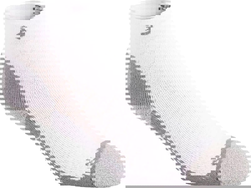 Asics Road Running Quarter Length Performance Socks - White - 1 Pair