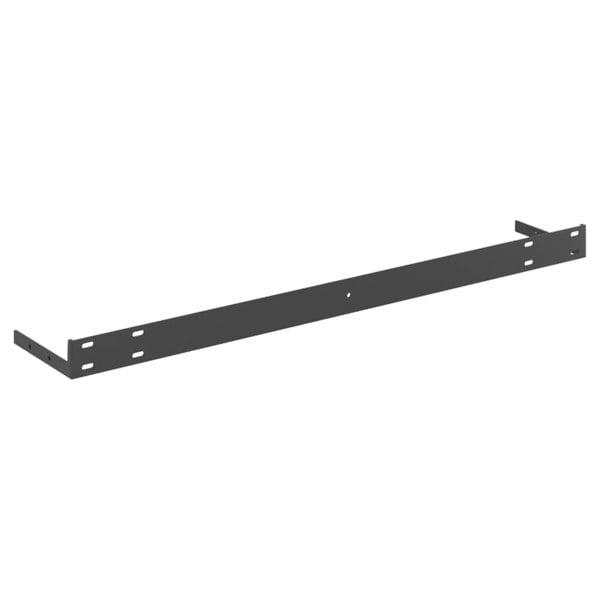 Berkfield Floating Wall Shelf Oak and White 80x23.5x3.8 cm MDF