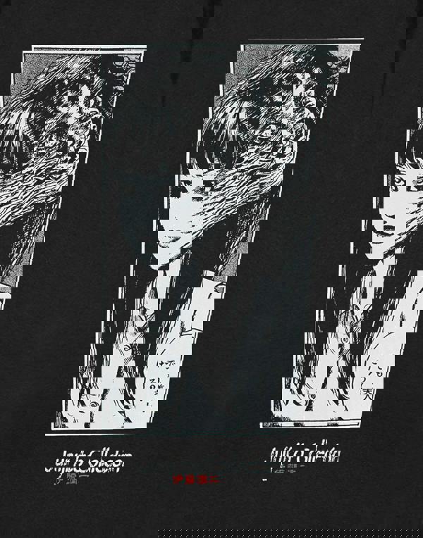 Junji Ito Unisex Black Tomie Short Sleeved T-Shirt