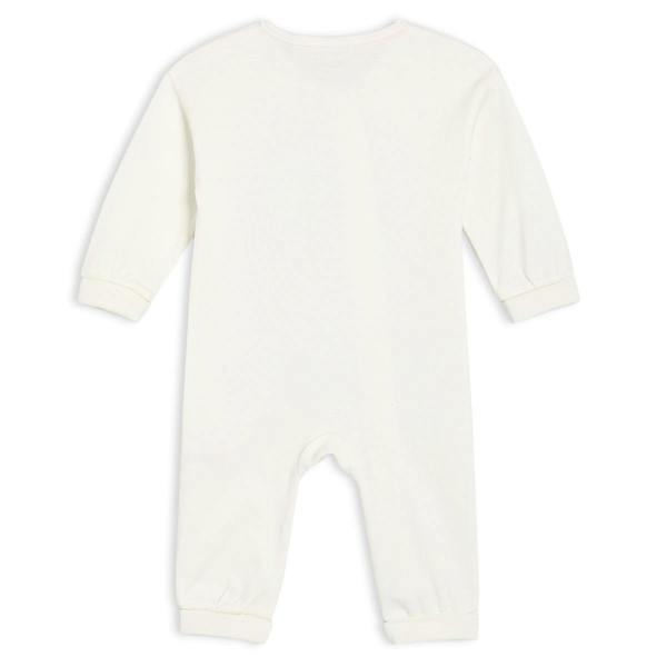 Mini Cuddles Baby Boys Dinosaur Print Romper, Off White