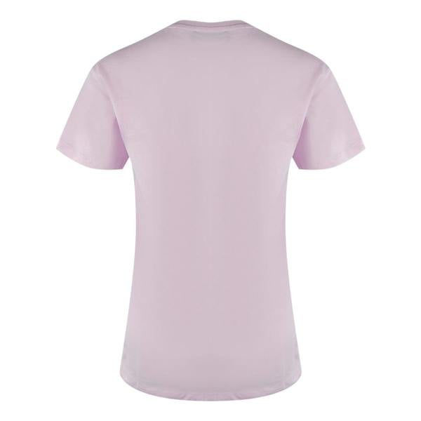 Moschino Love Moschino Small Heart Signature Logo Pink T-Shirt