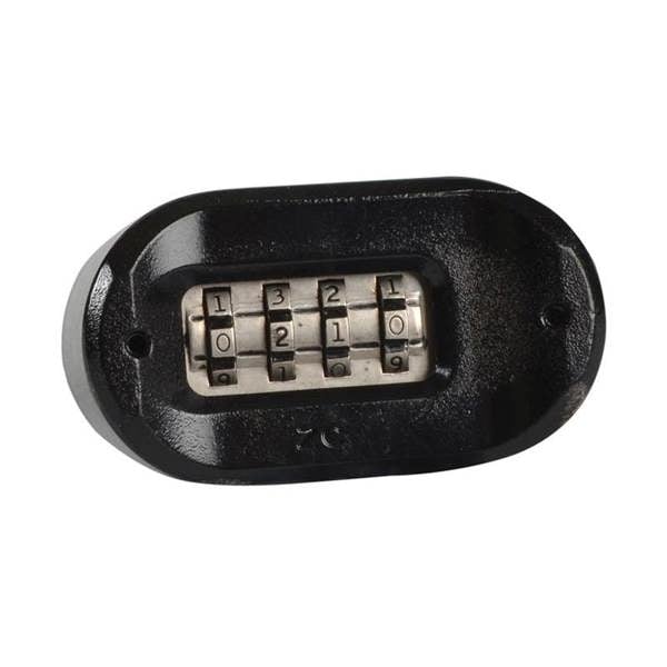 Abus Mechanical 190/60 60mm Heavy-duty Combination Padlock Closed Shackle (4-digit) Carded - Multi Colour - 