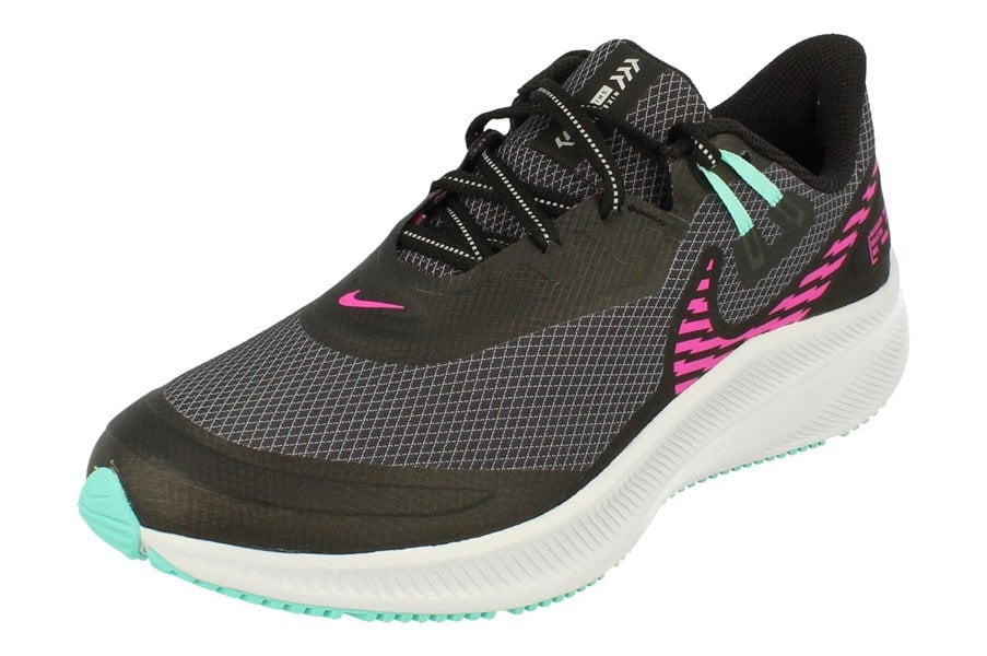 Nike Womens Quest 3 Shield Cq8893  010 - Black Fire Pink Obsidian Mist 010 - Photo 0
