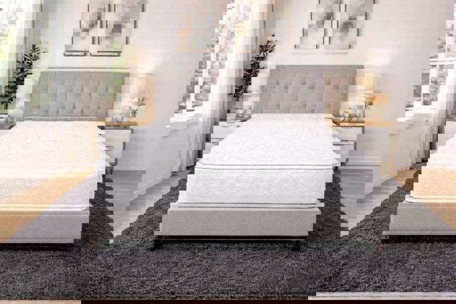 Nexus Mattress Classic Bliss Open Coil Sprung Mattress - 9 INCH