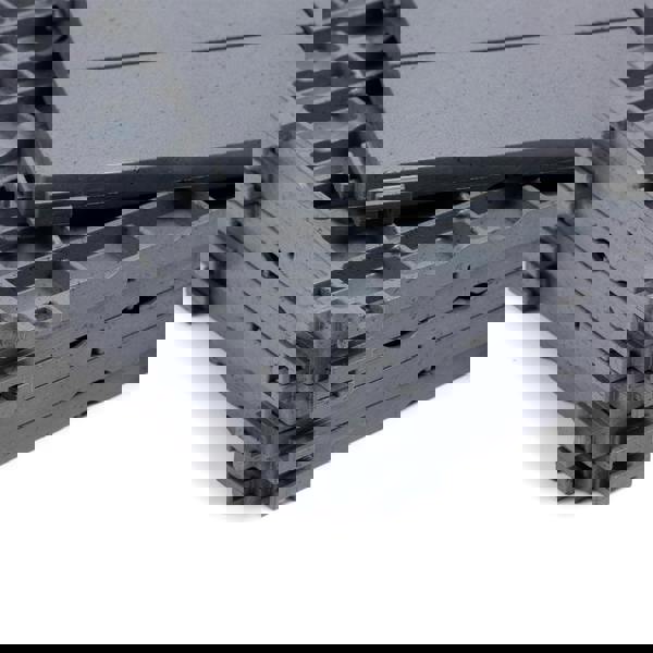 light grey mosaic deking tiles