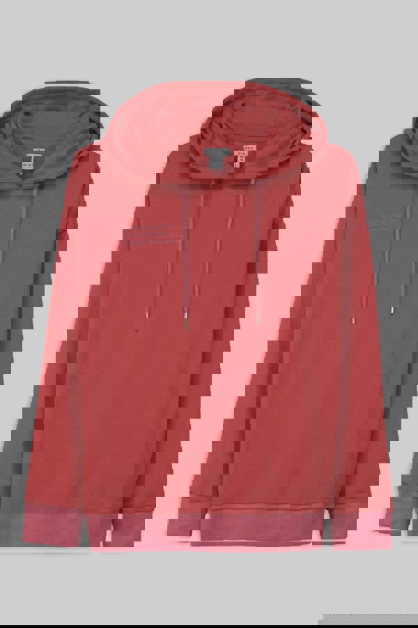 ENORSIA Slogan Life Tonnel Rib Hoodies