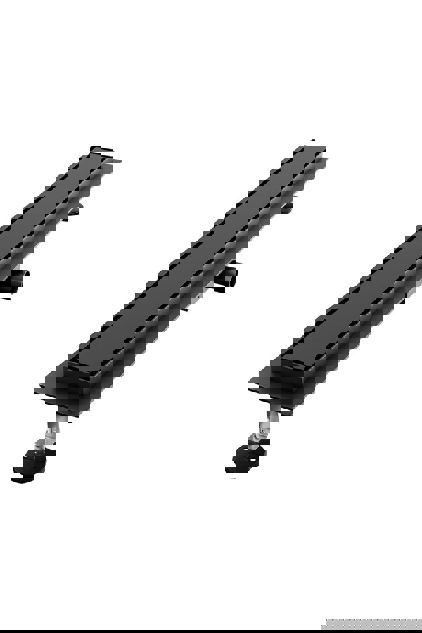 Living and Home 70cm Stainless Steel 2-in-1 Siphonic Linear Insert Shower Drain- Adjustable Height & Slope, Removable Cover, Filter & Siphon