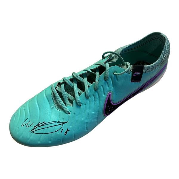 Wes Foderingham Signed & Match-Worn Boot