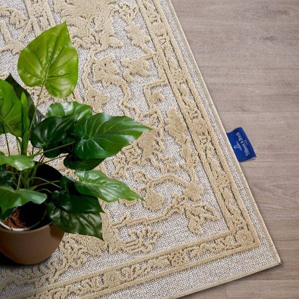The Rugs Floral Design Soft Pile Rug for Elegance