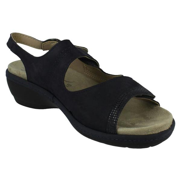 DB Shoes Ladies DB Shoes Hook and Loop Fastening Variable Fit Sandals Georgina