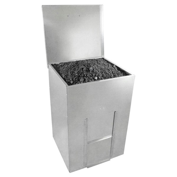 Monstershop Galvanised Coal Bunker - 150kg