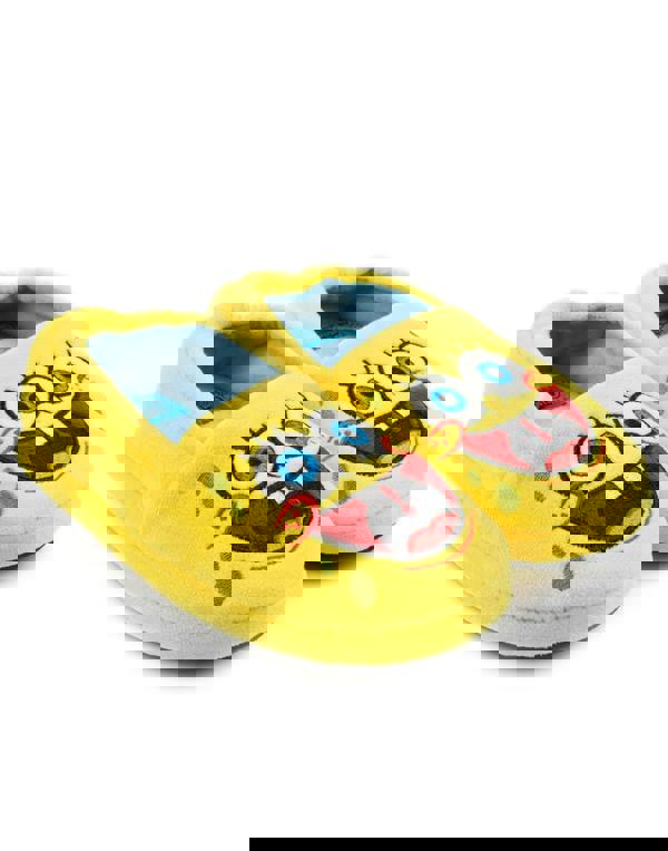 SpongeBob SquarePants Unisex Kids Yellow Character Slip On Loafer Slippers