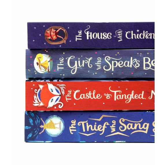 Sophie Anderson 4 Book Set (The House with Chicken Legs, The Girl Who Speaks Bear & More)