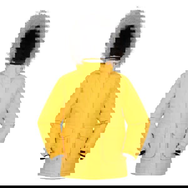 Mountain Warehouse Childrens/Kids Ranger Logo Water Resistant Jacket - Mustard - 