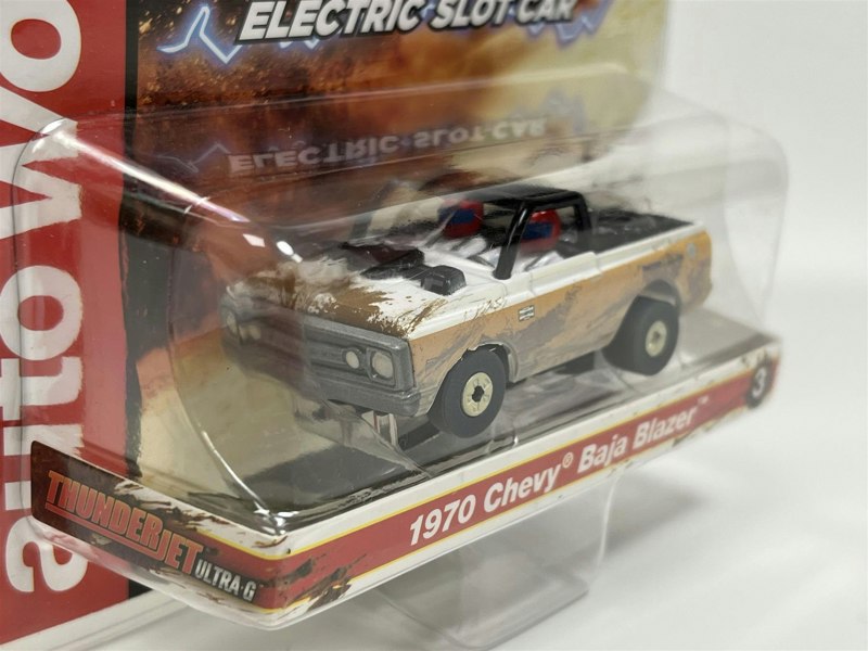 Auto World Slot Cars 1970 Chevy Baja Blazer Orange X Traction Off Road HO Scale SC375-3