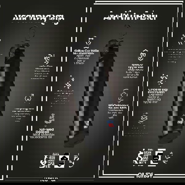 ION8 NFL x ION8 Insulated Steel Water Bottle, NFL Bears, 750ml (24oz)