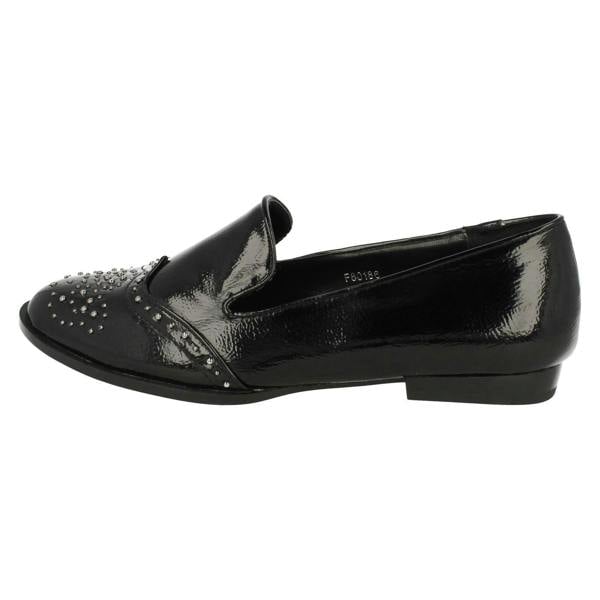 Spot On Ladies Spot On Loafer Style Shoe