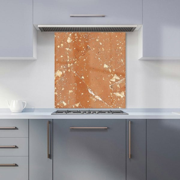 Warren Reed - Designer Pale Terracotta Quartz Effect Kitchen Splashback