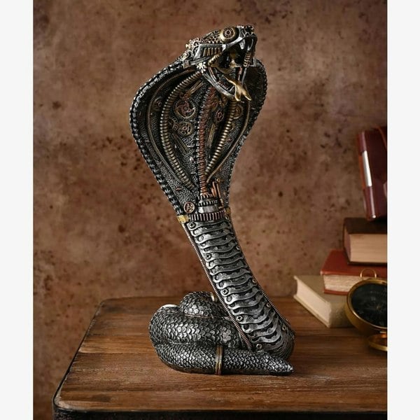 T. H. Baker Mystic Legends Steampunk Snake Figurine 69678