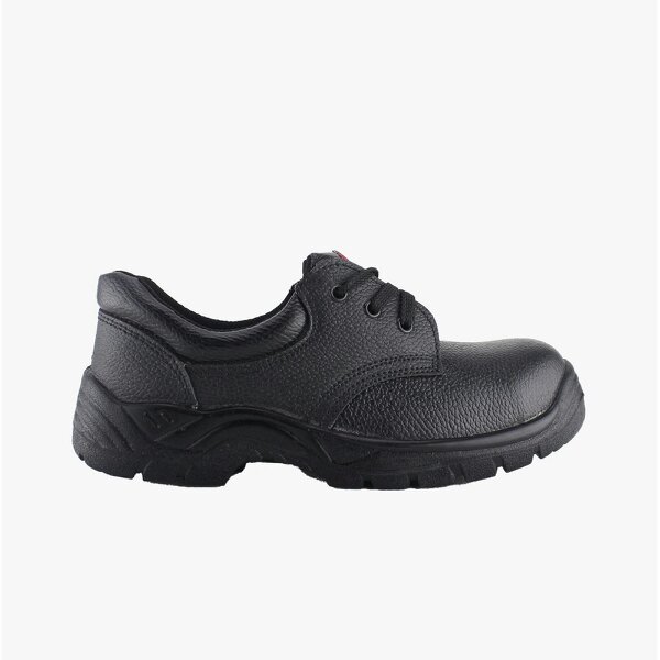Centek FS337-A Leather Safety Shoes Safety Shoes   in  Black