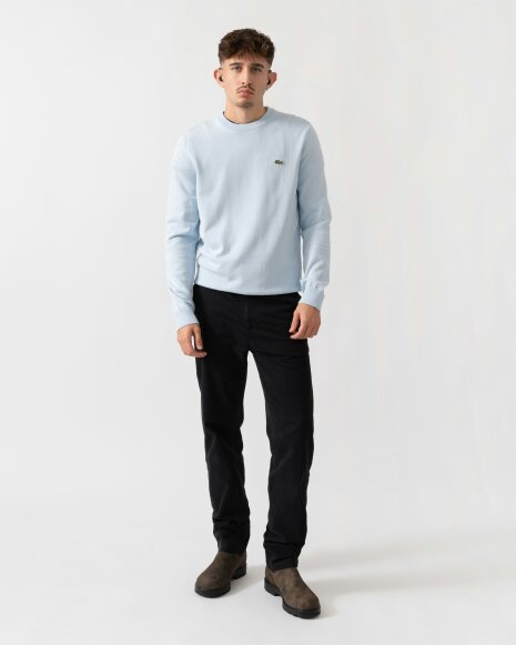 Lacoste Mens Organic Cotton Crew Neck Sweater - Rill T01