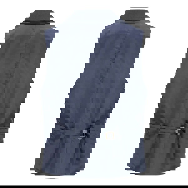 TruClothing TPW-14 - Women's 3 Piece Plain Navy Blue Suit