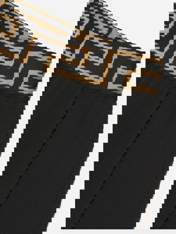 Versace Boys Medusa Joggers in Black