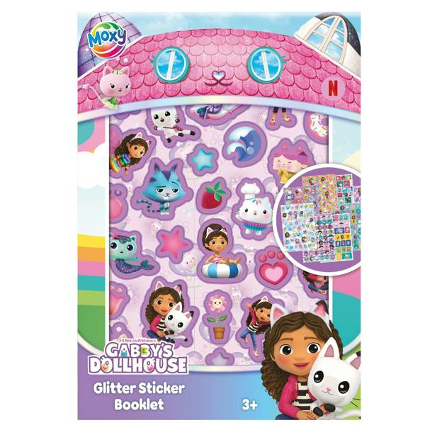 Gabby Dollhouse Glitter Sticker Book