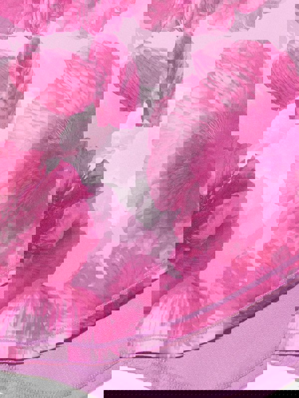 Molo Girls Floral Oriana Sports Vest Top In Pink