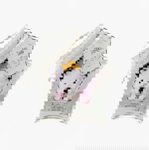 Totes Isotoner NOVELTY ANKLE Womens Socks Polar Bear: One Size