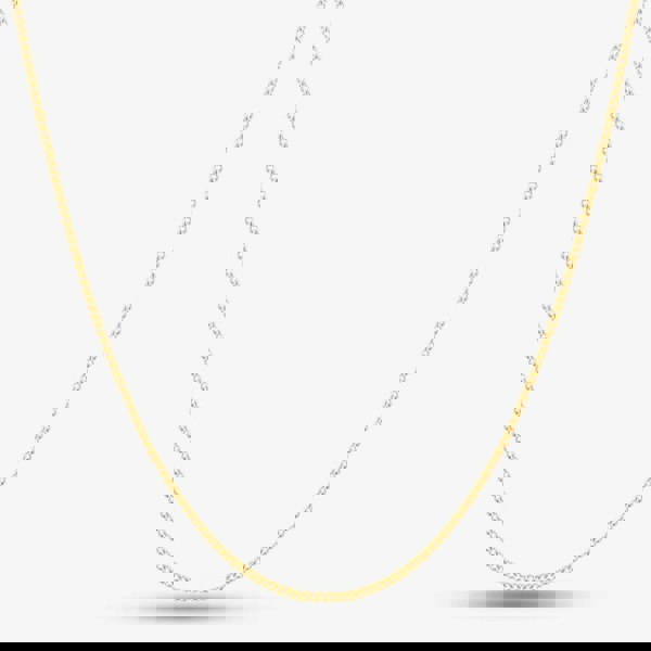 T. H. Baker 9ct Yellow Gold Fine Curb Chain G10C