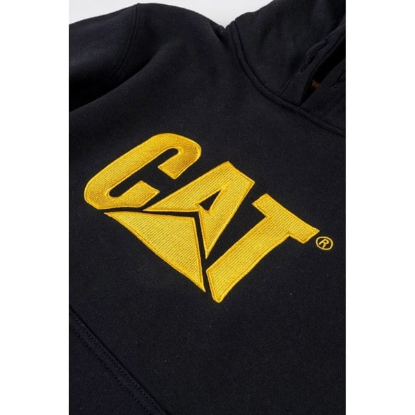Caterpillar Trademark Cotton Men's Black Hoodie