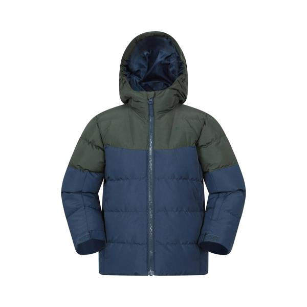 Mountain Warehouse Childrens/Kids Jasper II Water Resistant Jacket - Khaki Green - 
