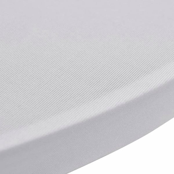 Berkfield Standing Table Cover �_�”�_ 60cm White Stretch 2 pcs