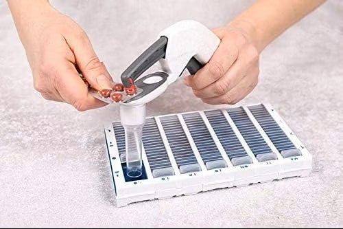Pivotell Pill Popper & Blue Weekly Pill Organiser - aids for Those lacking Dexterity in Their Hands