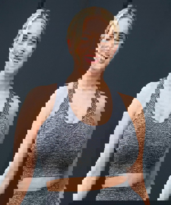 Tombo Women's Tombo Seamless Crop Sports Bra {TL696}