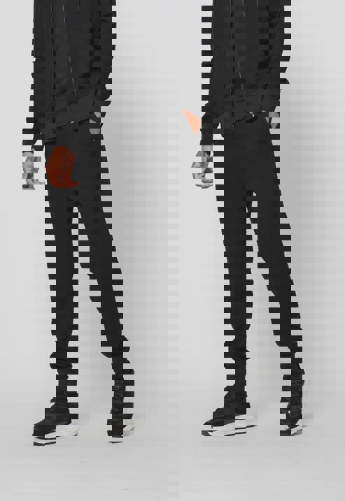 Valere Milano Luxe Cuffed Jogger - Black