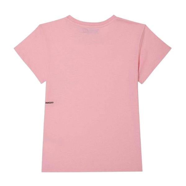 Pangaia Childrens/Kids 365 Cotton T-Shirt - Pink - 