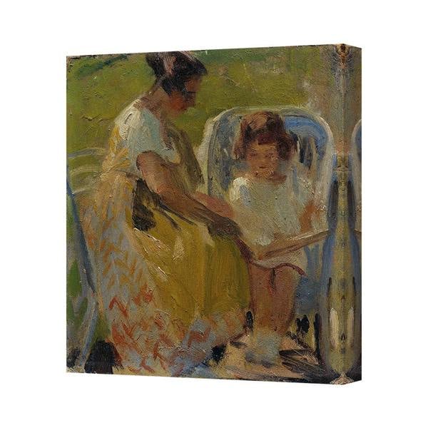 Benjamin Tate Design Contemporary Canvas Art Print Handmade In UK On Deep Gallery Frame