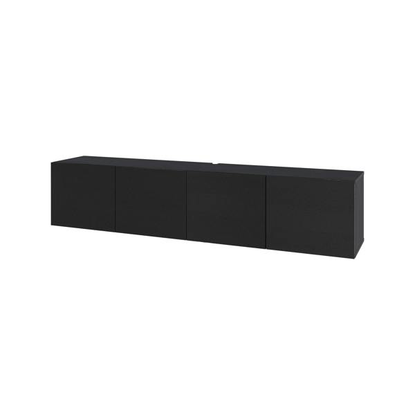Decortie Daroca Floating Wall-Mounted TV Unit up to 65-Inch TVs 180cm(W) Soft-Close 4 Doors TV Cabinet for Living Room