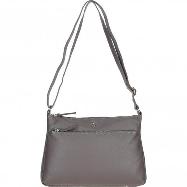 'Balmoral' Real Leather Shoulder Bag: AJ2