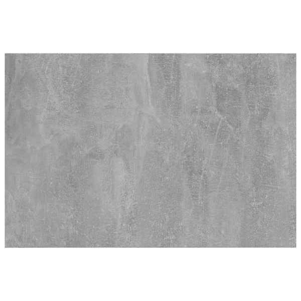 Berkfield Bookshelf Boards 4 pcs Concrete Grey 60x40x1.5 cm Engineered Wood
