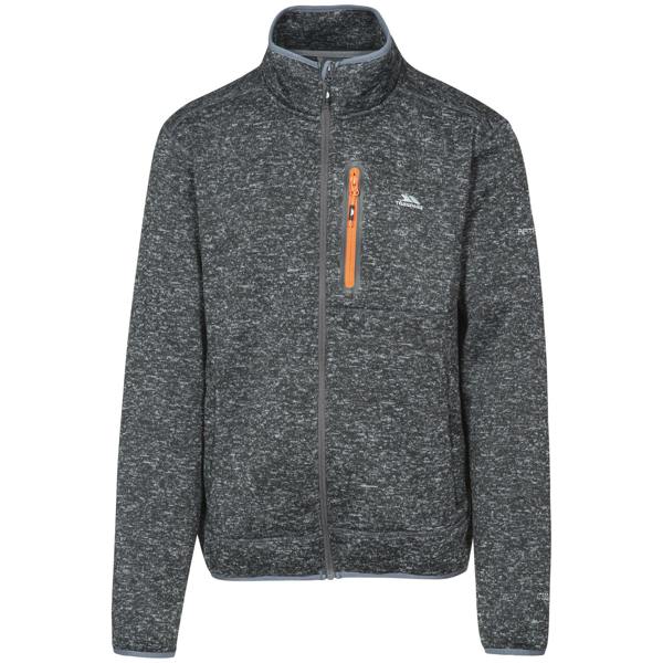 Trespass Mens Bingham Fleece Jacket - Black Marl