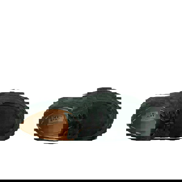 Embassy London Wexley - Green Suede - Men's Chunky Moc Toe Derby Shoe