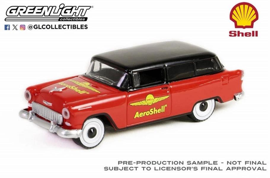 MCSlots 1955 Chevrolet Sudan Delivery 1:64 Scale Greenlight 41155B