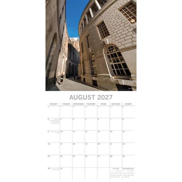 Manchester Calendar 2027, Wall Calendars, Month To View, Travel, Gift