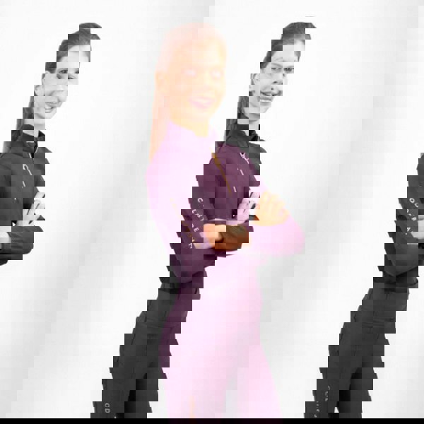 Coldstream Girls New Generation Ednam Base Layer Top - Mulberry Purple