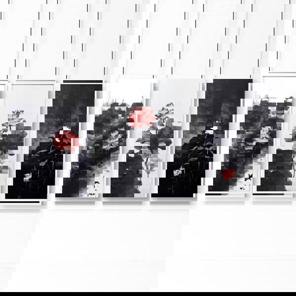 Calming Art | Set of 3 Asian Inspired Wall art Prints