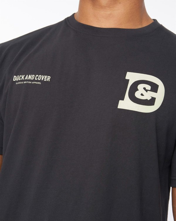 Duck and Cover Gemtas T-Shirt - Black